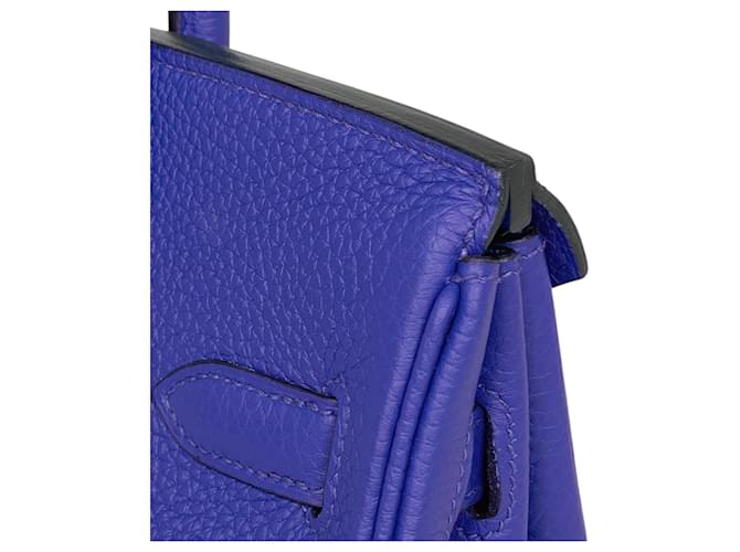 Hermès Borsa Hermes Birkin 30 Blu - vista 8