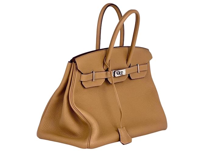 Hermès Borsa Hermes Birkin 35 Marrone - vista 6