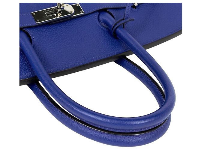 Hermès Borsa Hermes Birkin 35 in Blue Electric - vista 11