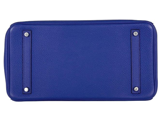 Hermès Borsa Hermes Birkin 35 in Blue Electric - vista 5