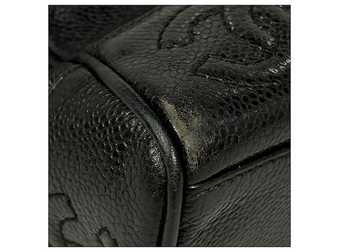 Borsa Tote Chanel Triple Coco Mark Nero - vista 3