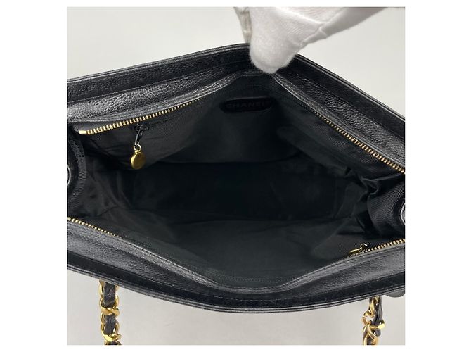Borsa Tote Chanel Triple Coco Mark Nero - vista 9