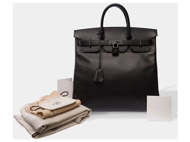 Haut à courroies Hermès Borsa HERMES Haut a Courroies in Pelle Nera - 103791 Nero - vista 2