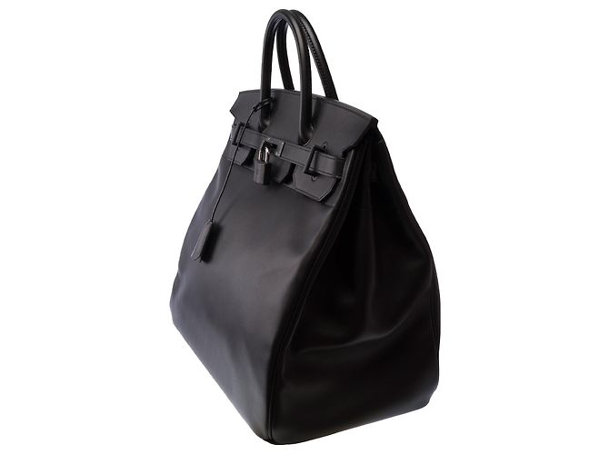 Haut à courroies Hermès Borsa HERMES Haut a Courroies in Pelle Nera - 103791 Nero - vista 5