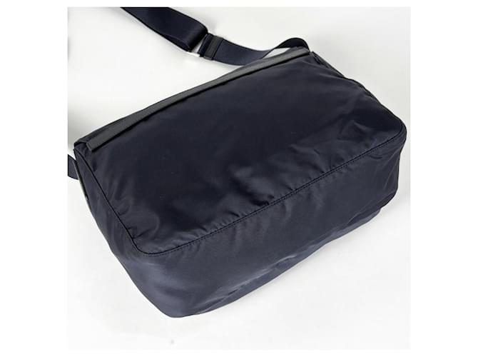 Borsa a tracolla Prada in blu - vista 2
