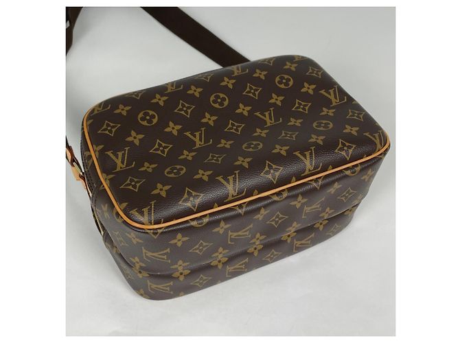 Borsa a tracolla Louis Vuitton Reporter PM Marrone - vista 2