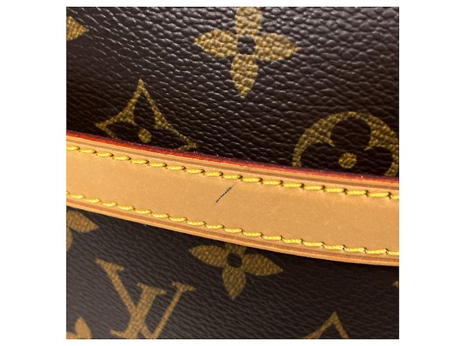 Borsa a tracolla Louis Vuitton Reporter PM Marrone - vista 4