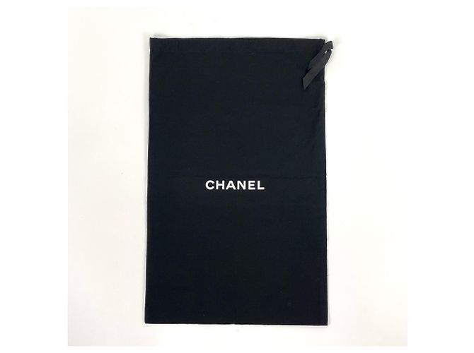 Saco Tote Chanel em couro matelassé preto - vista 9
