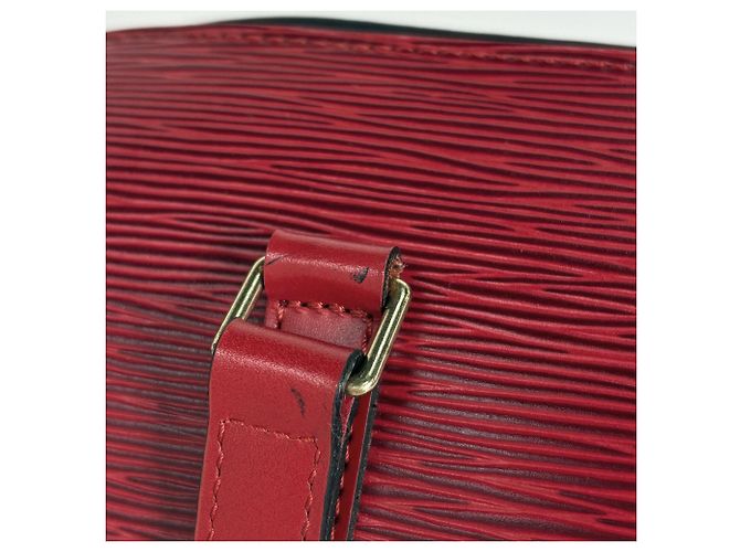 Borsa a mano Louis Vuitton Soufflot Rosso - vista 4