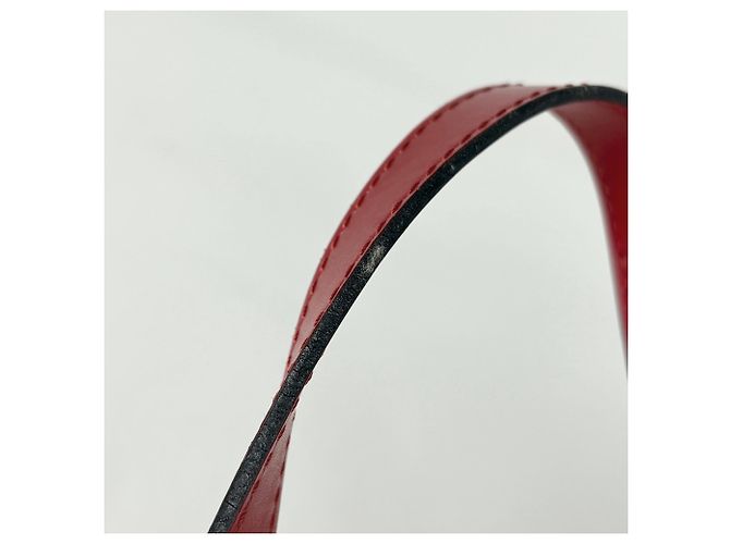 Borsa a mano Louis Vuitton Soufflot Rosso - vista 5