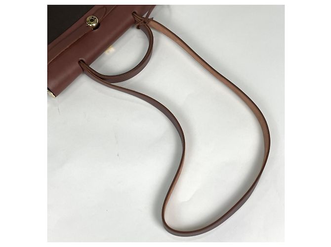 Hermès Hermes Herbag PM Handtasche Braun - Ansicht 8