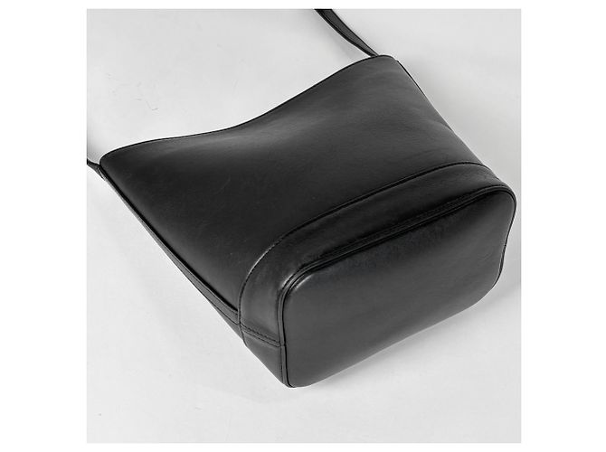 Céline Bolso de hombro Celine Small Bucket Cuire Triomphe Negro - vista 2
