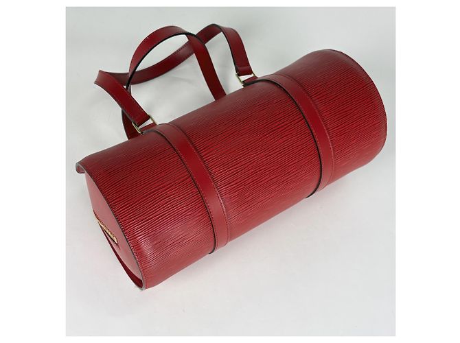 Borsa a mano Louis Vuitton Soufflot Rosso - vista 2