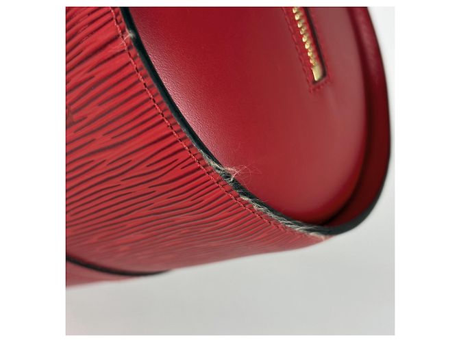 Borsa a mano Louis Vuitton Soufflot Rosso - vista 3