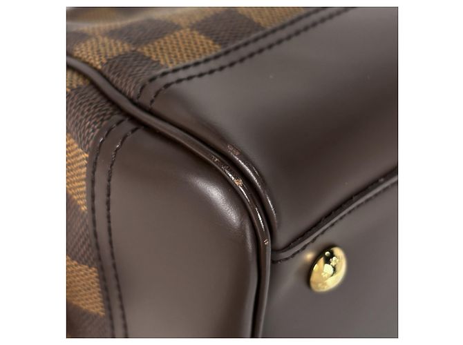 Borsa Louis Vuitton Damier Knightsbridge Marrone Damier ebene - vista 3