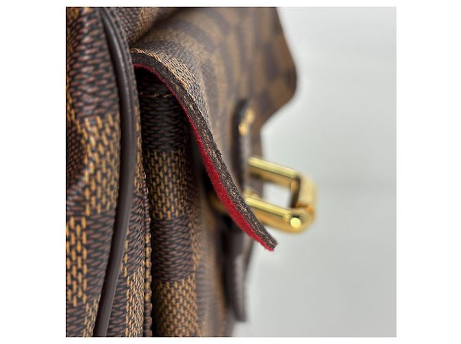Borsa Louis Vuitton Damier Knightsbridge Marrone Damier ebene - vista 5