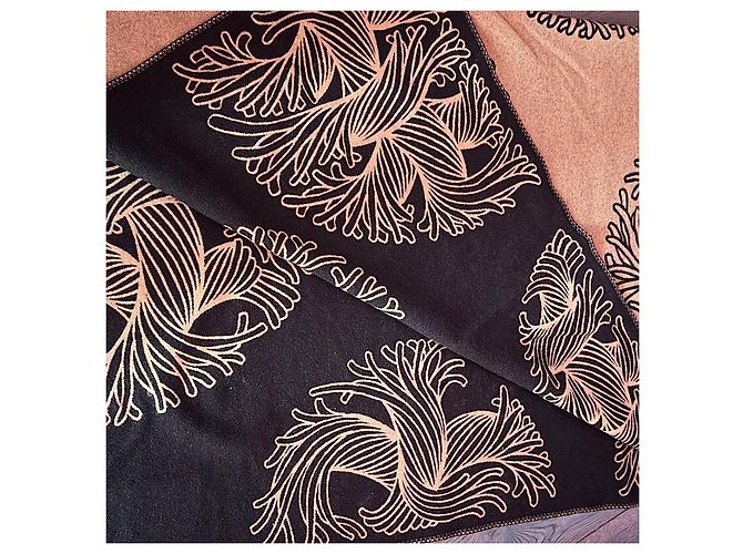 Louis Vuitton x Christopher Nemeth Couverture Rope Marron Beige - vue 4