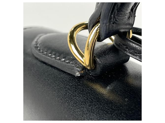 Hermès Borsa Hermes Kelly 32 Nero - vista 4