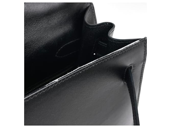 Hermès Borsa Hermes Kelly 32 Nero - vista 7