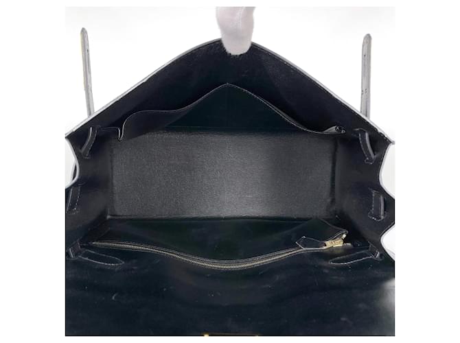 Hermès Borsa Hermes Kelly 32 Nero - vista 8