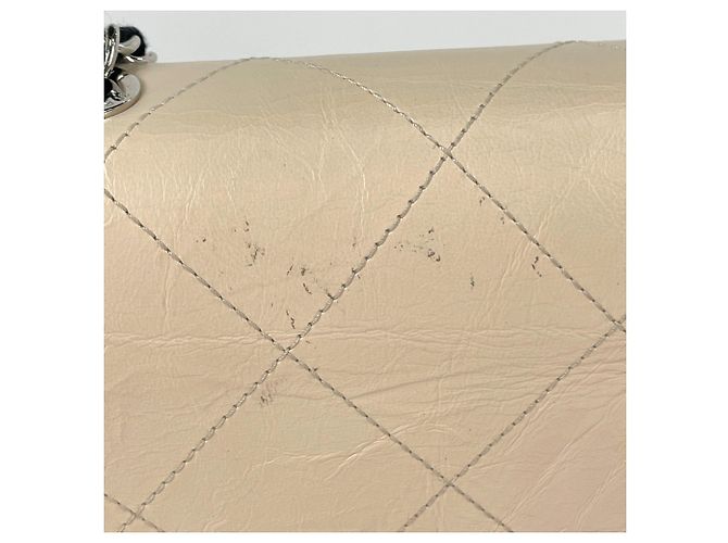 Timeless Borsa a spalla Chanel Matelassé Nero Beige - vista 4
