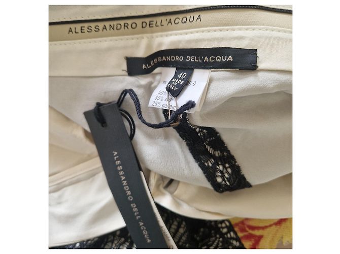 Alessandro Dell'Acqua Spitzenhose Schwarz - Ansicht 5