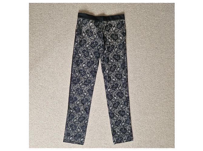 Alessandro Dell'Acqua Spitzenhose Schwarz - Ansicht 6