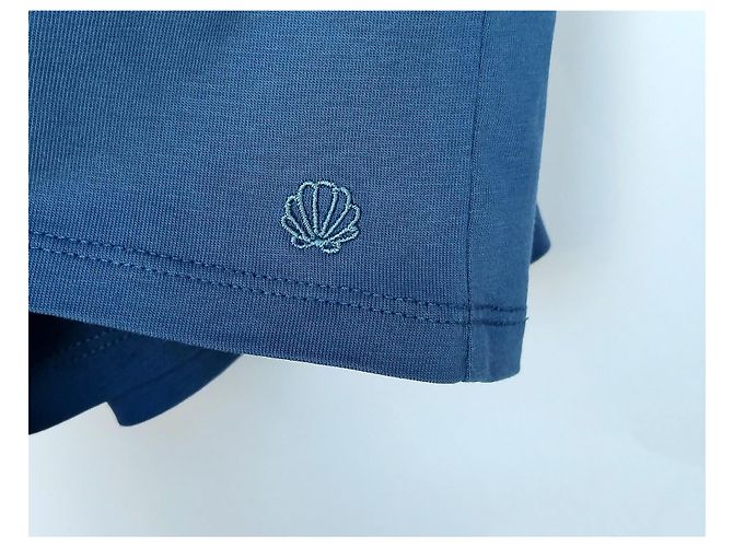 Autre Marque Loulou Studio Camiseta de algodón Telanto Azul - vista 13