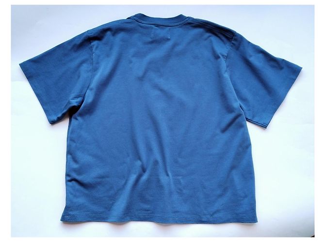 Autre Marque Loulou Studio Camiseta de algodón Telanto Azul - vista 2