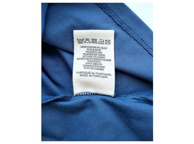 Autre Marque Loulou Studio Camiseta de algodón Telanto Azul - vista 8