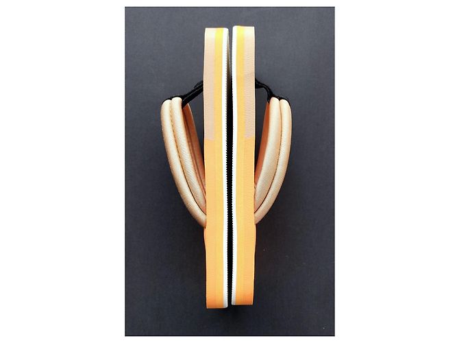 Autre Marque Infradito Yume 'Xigy' Arancione e Beige - vista 4