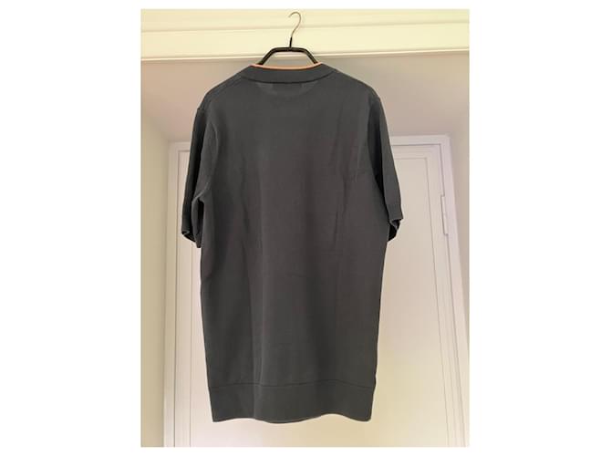 Fred Perry Herren Rundhals-Wollpullover - Dunkelgrau Anthrazitgrau - Ansicht 2