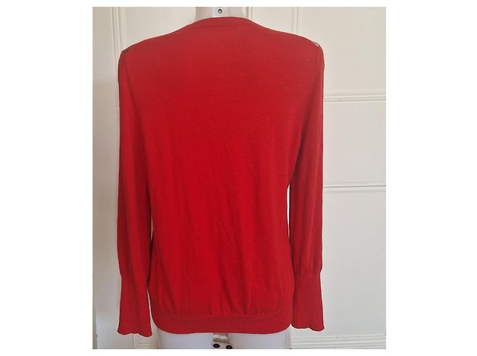 Basler Cardigan mit floralem Print in Rot Mehrfarben - Ansicht 5