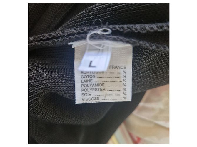 Autre Marque Martin Grant Kleid mit Perlenfransen in Schwarz - Ansicht 7