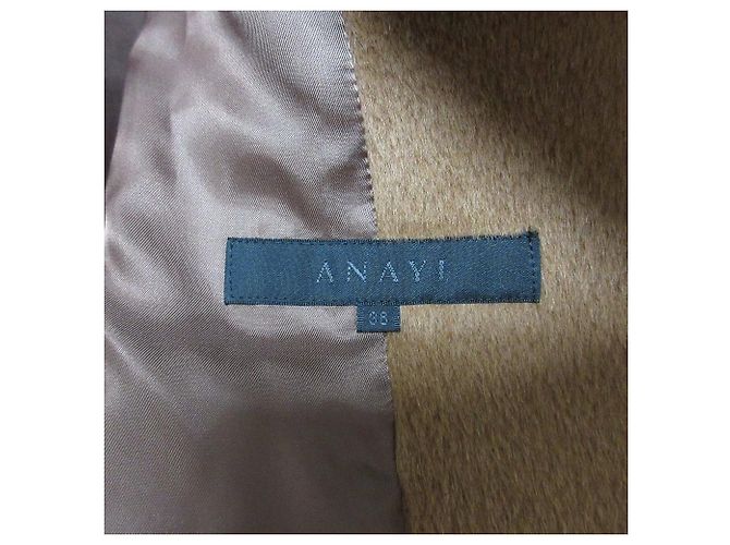 Autre Marque Cappotto corto ANAYI in alpaca e pelliccia di volpe - vista 8