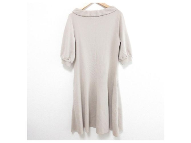 Autre Marque Abito in maglia Rene Beige - vista 2