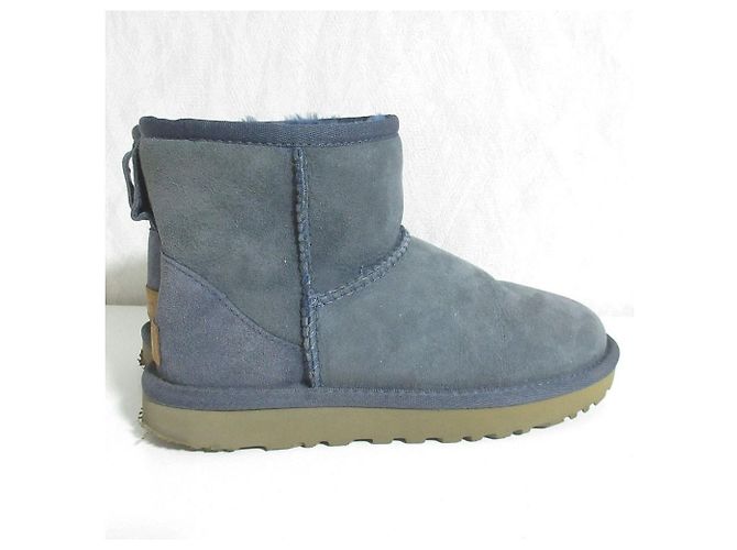 Autre Marque UGG Classic Mini II Lammfellstiefel Braun - Ansicht 3