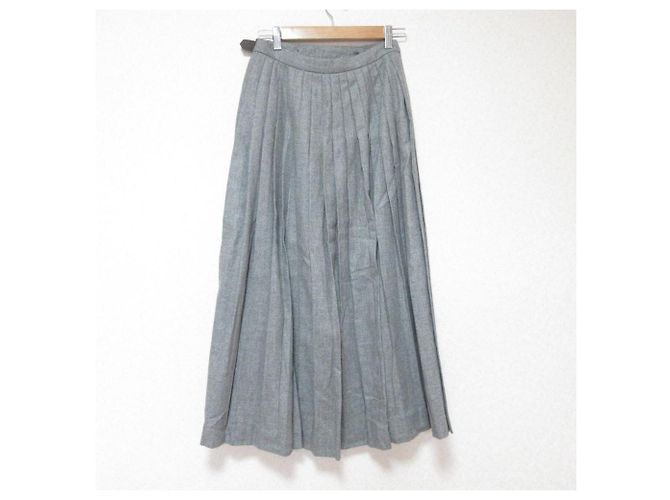 Autre Marque Falda plisada maxi BEAMS BOY Castaño - vista 2