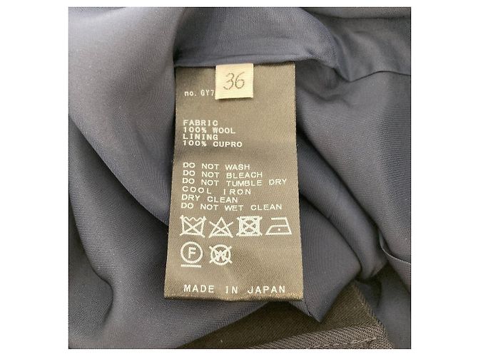Autre Marque MUSE de Deuxieme Classe WOOL SERGE Hose Blau Marineblau - Ansicht 5