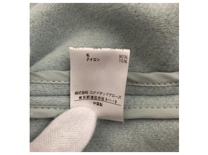Autre Marque Abrigo de lana United Arrows Azul Azul claro - vista 6