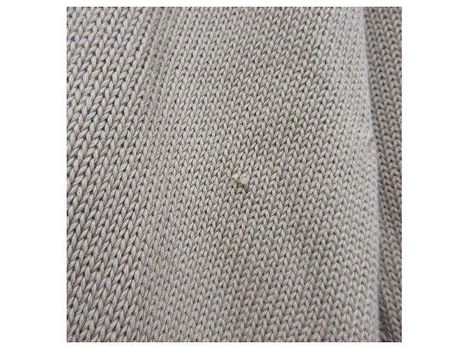 Cárdigan de punto de algodón Max Mara S Castaño - vista 9