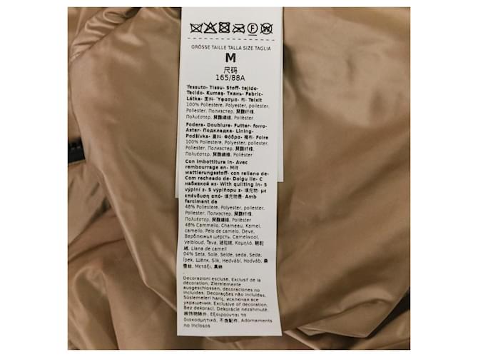 Max Mara The Cube CAMELUXE Poncho Coat Beige Camello - vista 14