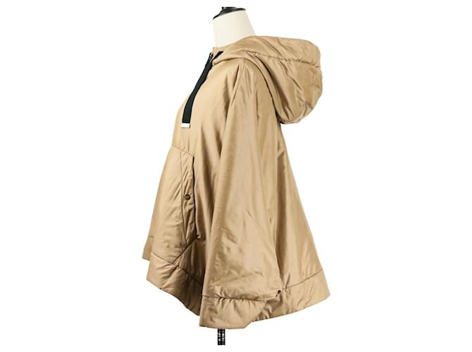 Max Mara The Cube CAMELUXE Poncho Coat Beige Camello - vista 5