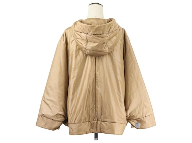 Max Mara The Cube CAMELUXE Poncho Coat Beige Camello - vista 6