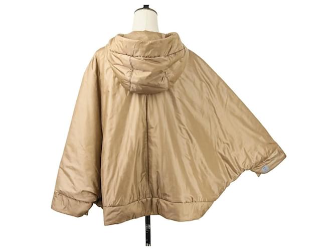 Max Mara The Cube CAMELUXE Poncho Coat Beige Camello - vista 8