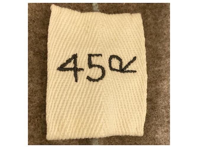 Autre Marque 45R Shrunken Float Knit Poncho Blau - Ansicht 6