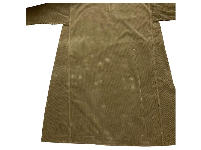 Autre Marque 45R Cord-Kleid Braun - Ansicht 12