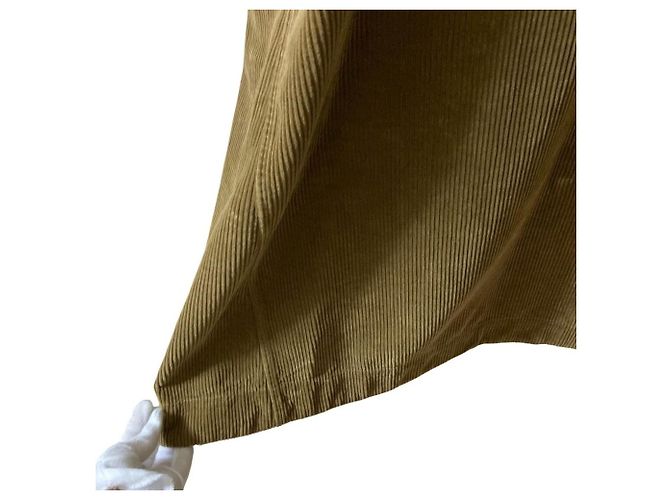 Autre Marque 45R Cord-Kleid Braun - Ansicht 3