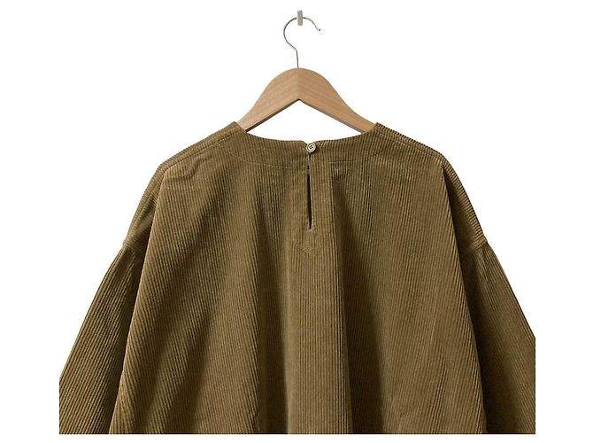 Autre Marque 45R Cord-Kleid Braun - Ansicht 6