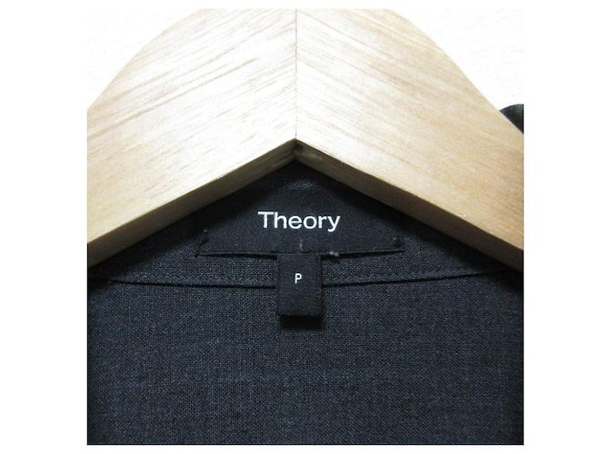 Theory TRACEABLE WOOL N Straight Shirt Camisa de lana Castaño - vista 6